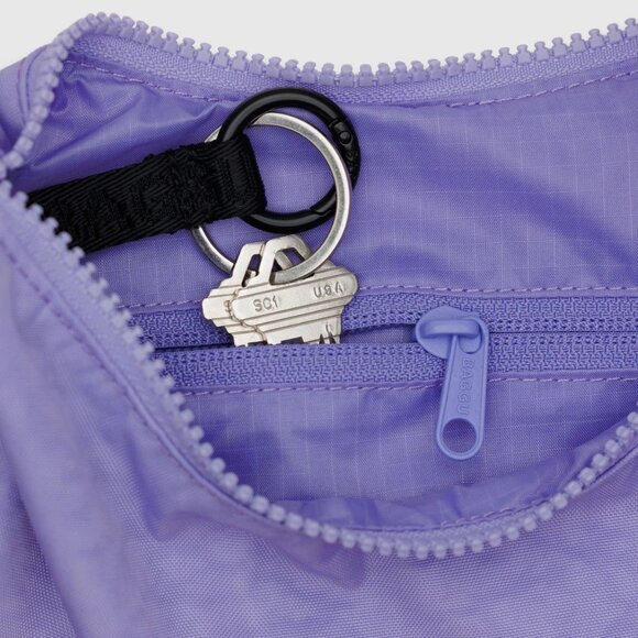 NWT Baggu Small Crescent Bag - Wisteria - Picture 5 of 9